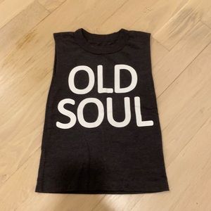 COPY - Chaser “Old Soul” sleeveless muscle tank